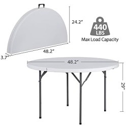 61UTaC6sBDL. UF350350 QL80 1754933965 48 in Circular Foldable Table White