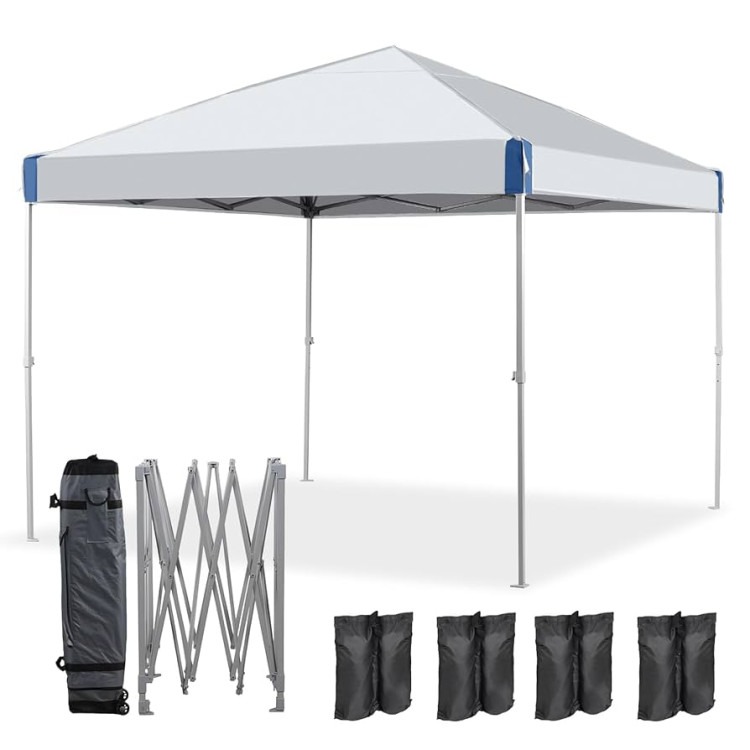 12x12ft Pop Up Tent (Gray)