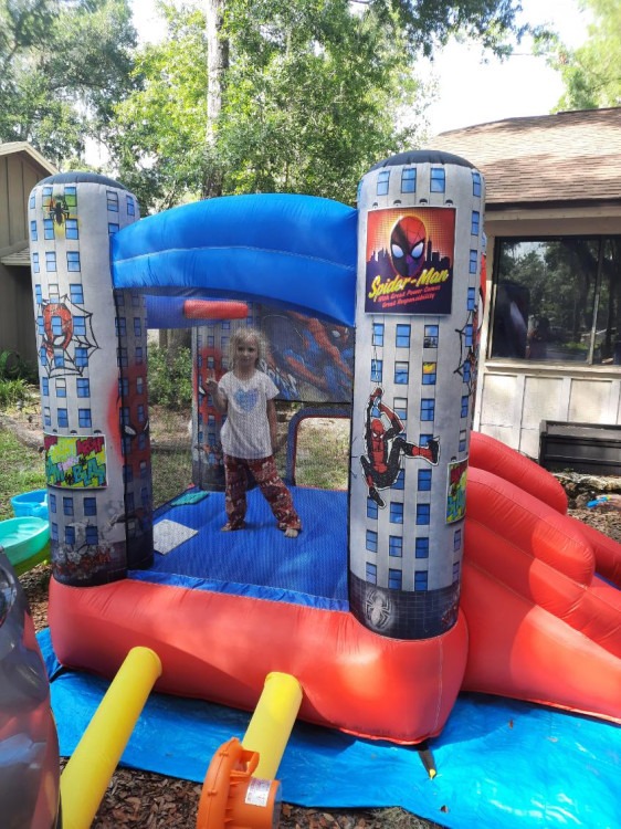 Spider-Man Toddler Bounce House