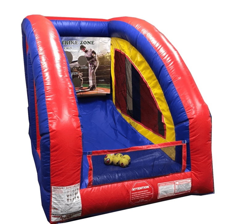 Inflatable Baseball Game (Carwash Backdrop)