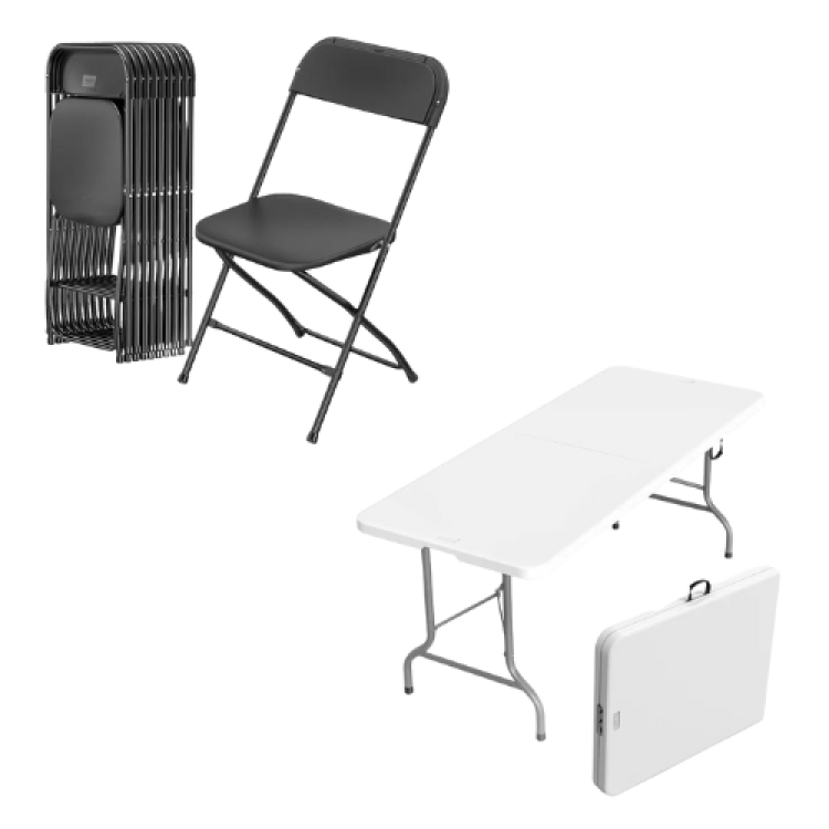 Tables & Chairs Rentals
